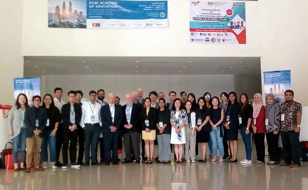 Group photograph of FICPI Academy of Education SEAD patent drafting programme participants and tutors.